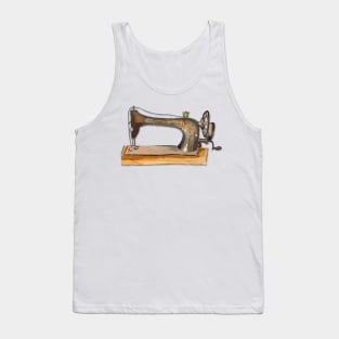 Old time sewing machine Tank Top